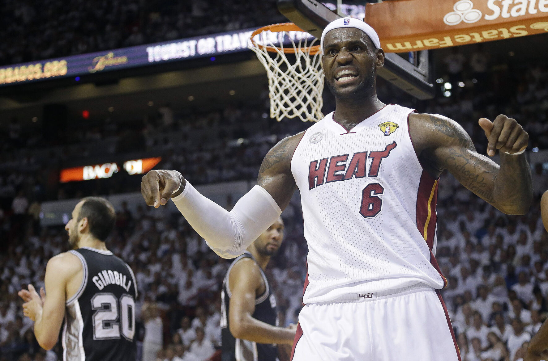 2013: LeBron James, Miami Heat repeat as champions